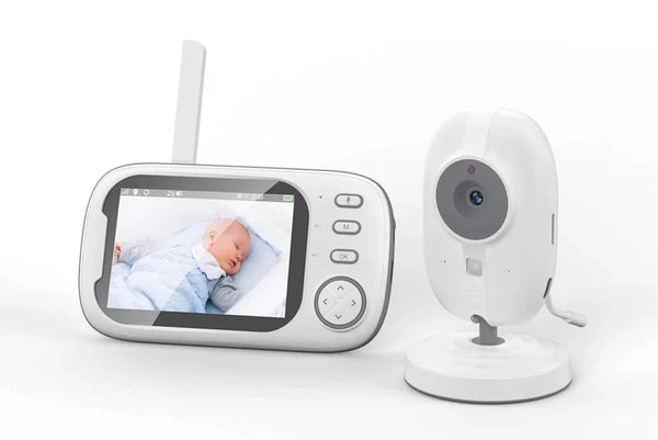 Babá Eletrônica com Câmera de Segurança, Visão Noturna, Comunicação com Bebê - BabyGuardian