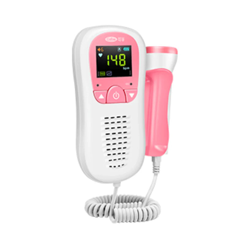 Doppler Detector de Batimento Cardíaco do Bebê - BabySound - FD-270G (atualização)