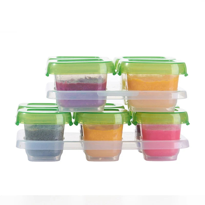 Potes Erméticos para Guardar Alimentos e Frutas CarryFood | 60 e 120ML | Livre de BPA