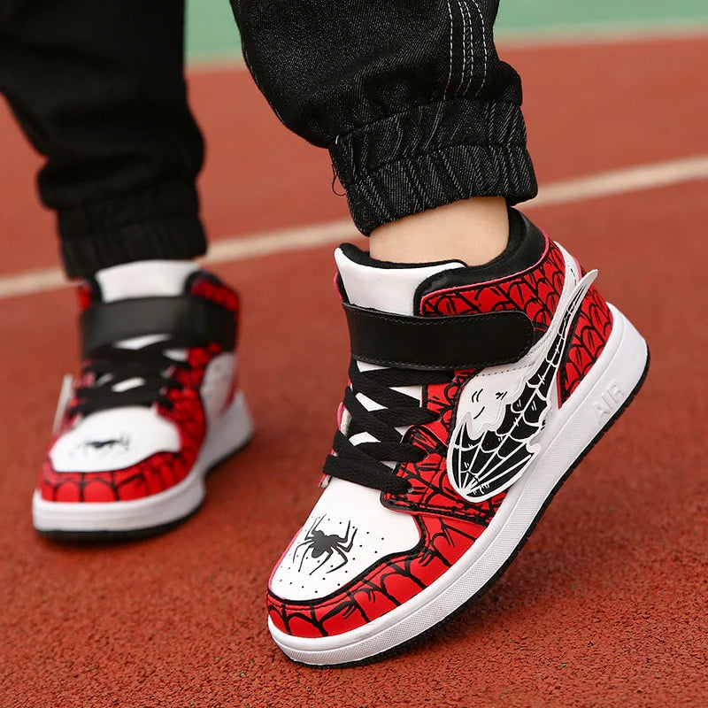 Tênis Infantil Masculino Vermelho Homem-Aranha KidsVerso | Conforto em Cada Passo
