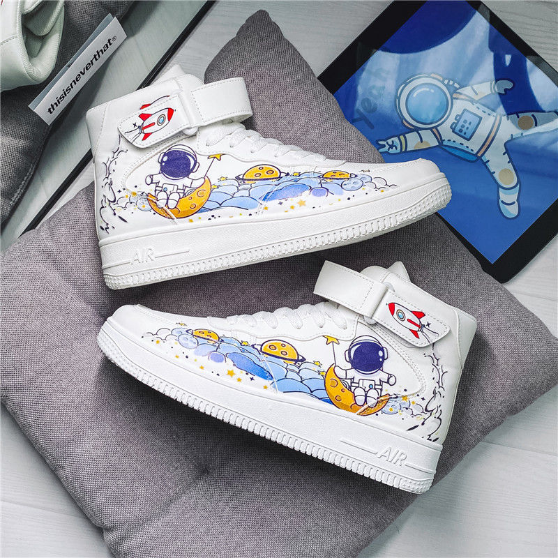Tênis Juvenil Astronauta AstroKids Branco Cano Longo