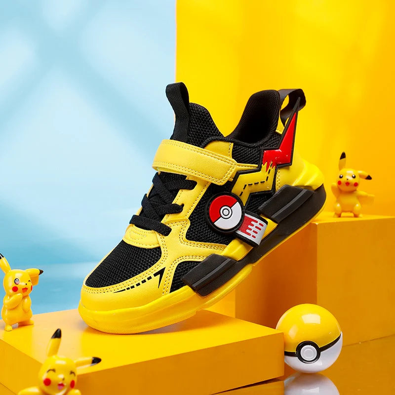 Tênis Infantil Pokémon Go Amarelo - PisaHappy