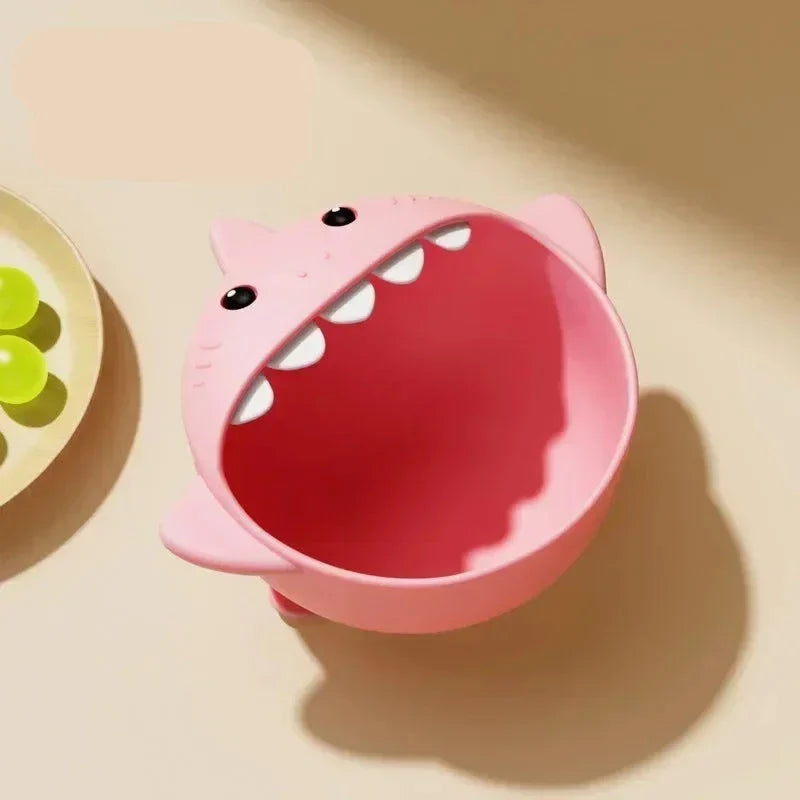 Tigela Tubarão de Silicone Para Introdução Alimentar SharkBowl | Livre de BPA