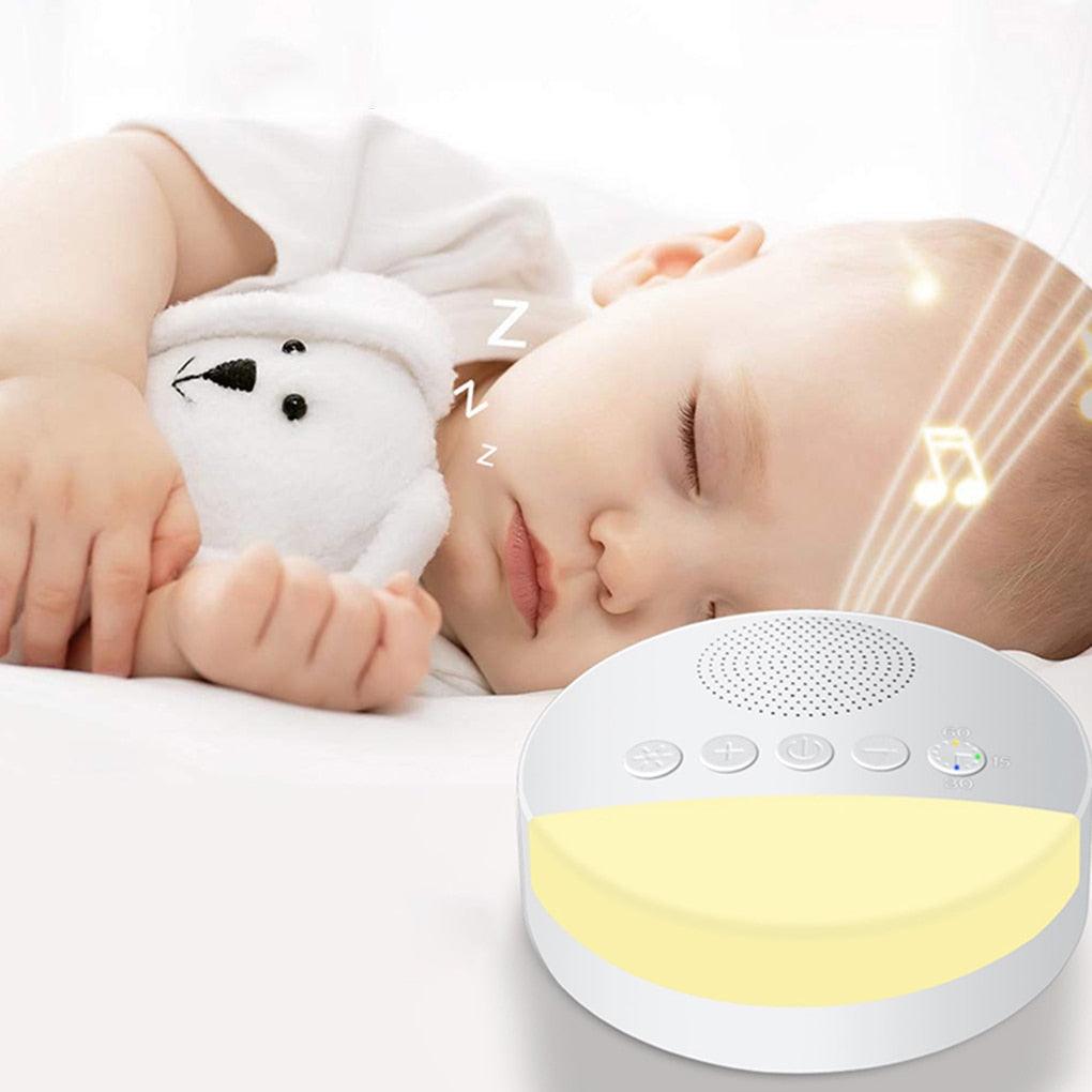 Aparelho Ruído Branco | Mais de 10 Sons Diferentes | Meia-Luz para Conforto | Recarregavel Via USB - IAmamentar | Alimentação do seu bebê em primeiro lugar