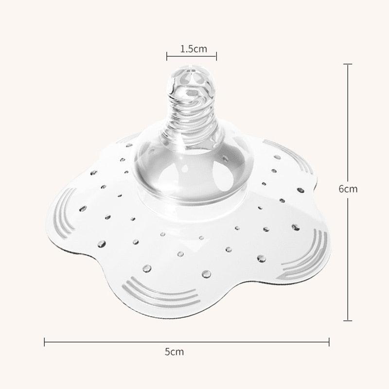 Protetor de Mamilos para Amamentação | 100% Silicone | Não Agride a Pele Nem o Bebê - IAmamentar | Alimentação do seu bebê em primeiro lugar