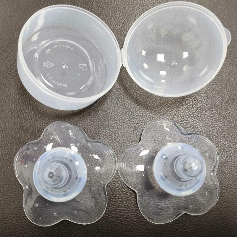 Protetor de Mamilos para Amamentação | 100% Silicone | Não Agride a Pele Nem o Bebê - IAmamentar | Alimentação do seu bebê em primeiro lugar