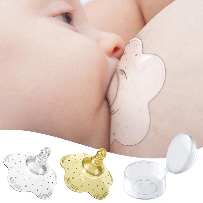 Protetor de Mamilos para Amamentação | 100% Silicone | Não Agride a Pele Nem o Bebê - IAmamentar | Alimentação do seu bebê em primeiro lugar