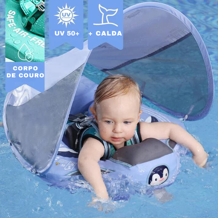 Boia para Bebê Com Cauda e Proteção FPU 50+ FloatBaby