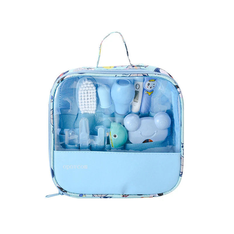 Kit Completo 13 Peças Para Bebê Recém-Nascido - TinyBox - Azul