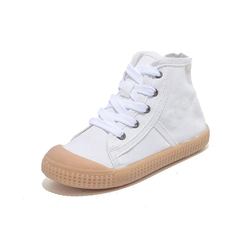 Tênis Infantil Cano Alto Popstar Kids Branco