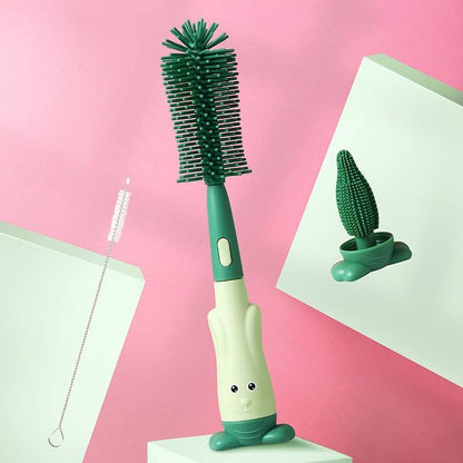 Escova Limpadora de Mamadeira | 100% Silicone - IAmamentar | Alimentação do seu bebê em primeiro lugar