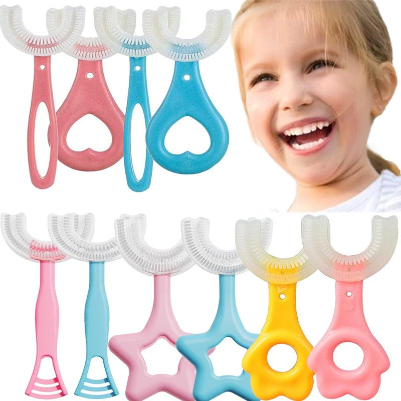 Escova de Dentes 360° Limpa Tudo | 100% Silicone | Não Agride a Boca - IAmamentar | Alimentação do seu bebê em primeiro lugar