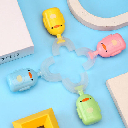 Escova de Dente em U Infantil | Para bebês | 100% Silicone - IAmamentar | Alimentação do seu bebê em primeiro lugar
